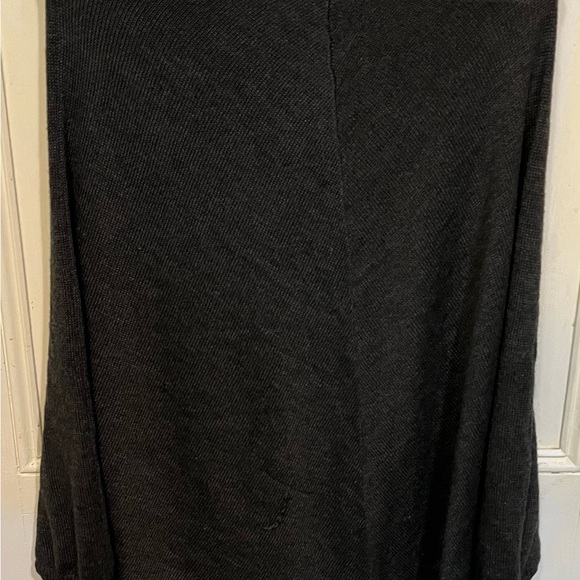 Shein l Dark Grey Poncho - Picture 5 of 5
